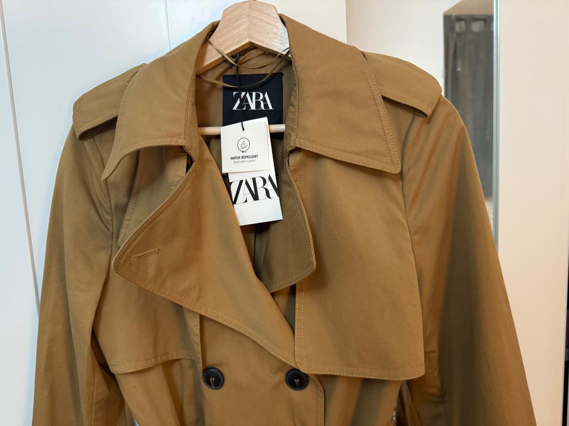 WATER-REPELLENT TRENCH COAT, ZW COLLECTION - Image 5