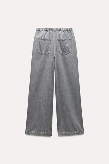 YÜKSEK BEL Z1975 JOGGER GENİŞ PAÇA JEAN_6