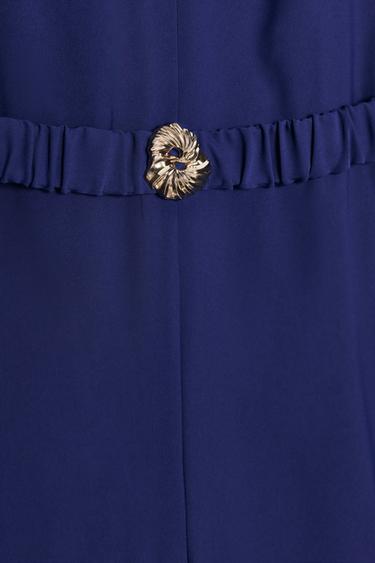 JUMPSUIT WITH HARDWARE BELT - Bluish by Zara - Image 6