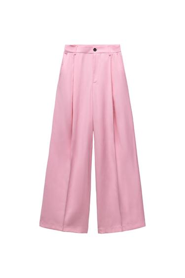 LOOSE-FITTING DARTED TROUSERS