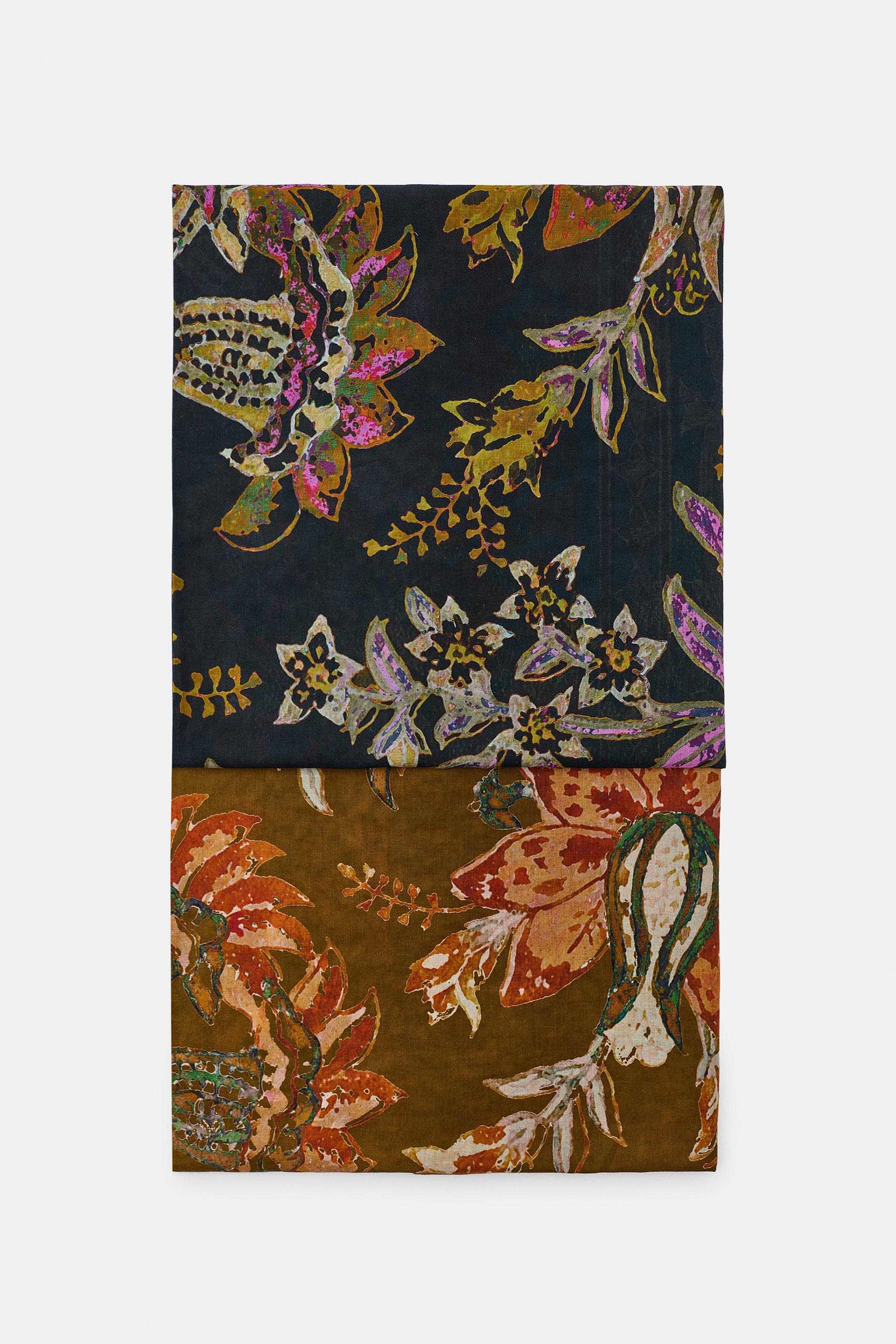 FOULARD À IMPRIMÉ CACHEMIRE