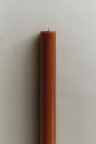 PACK OF LONG CANDLES (PACK OF 4) - Toffee by Zara