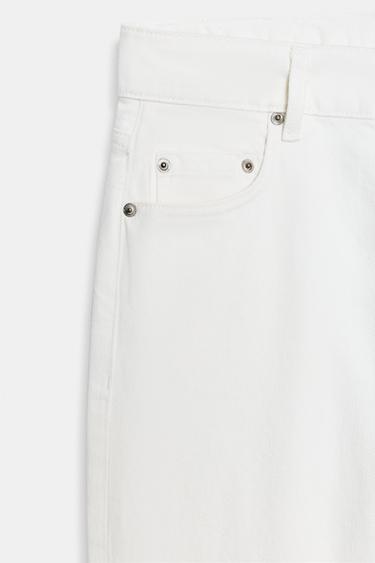 JEAN ZW COLLECTION CIGARETTE TAILLE MOYENNE - Blanc de Zara - Image 6