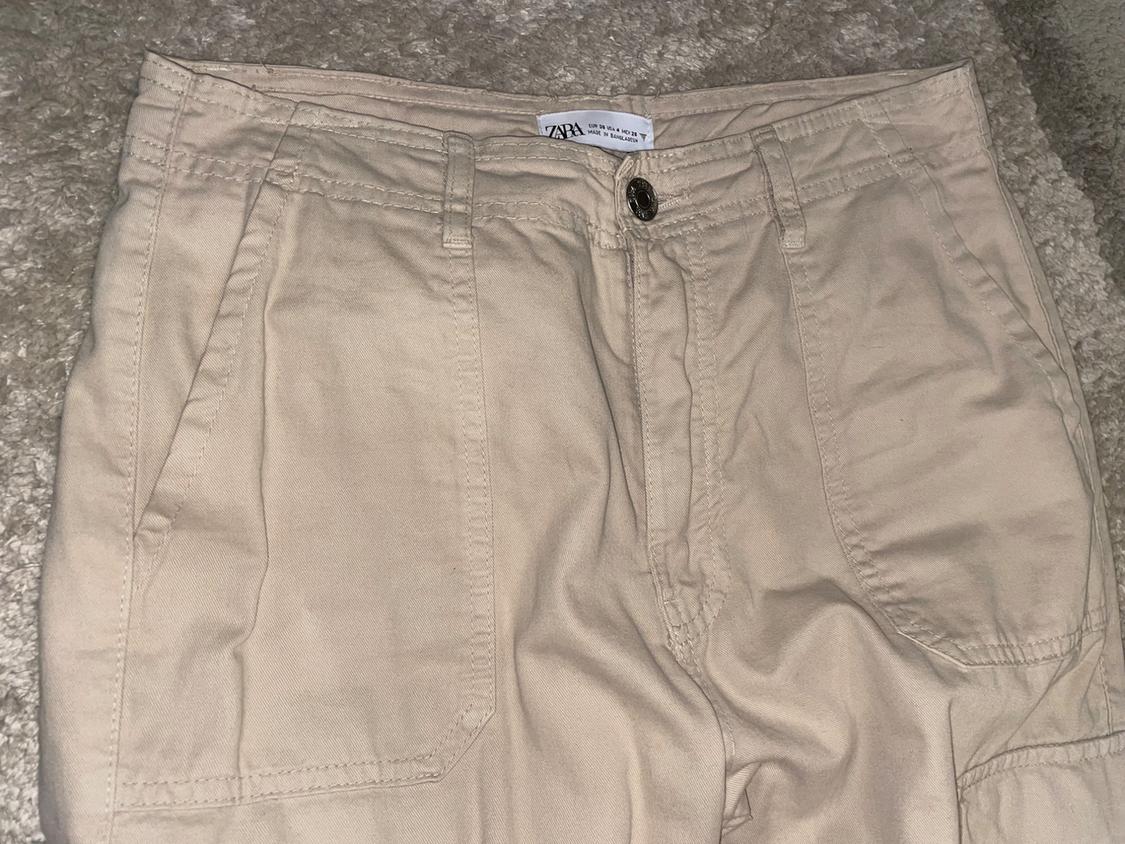 STRAIGHT FIT CARGO TROUSERS - Image 3