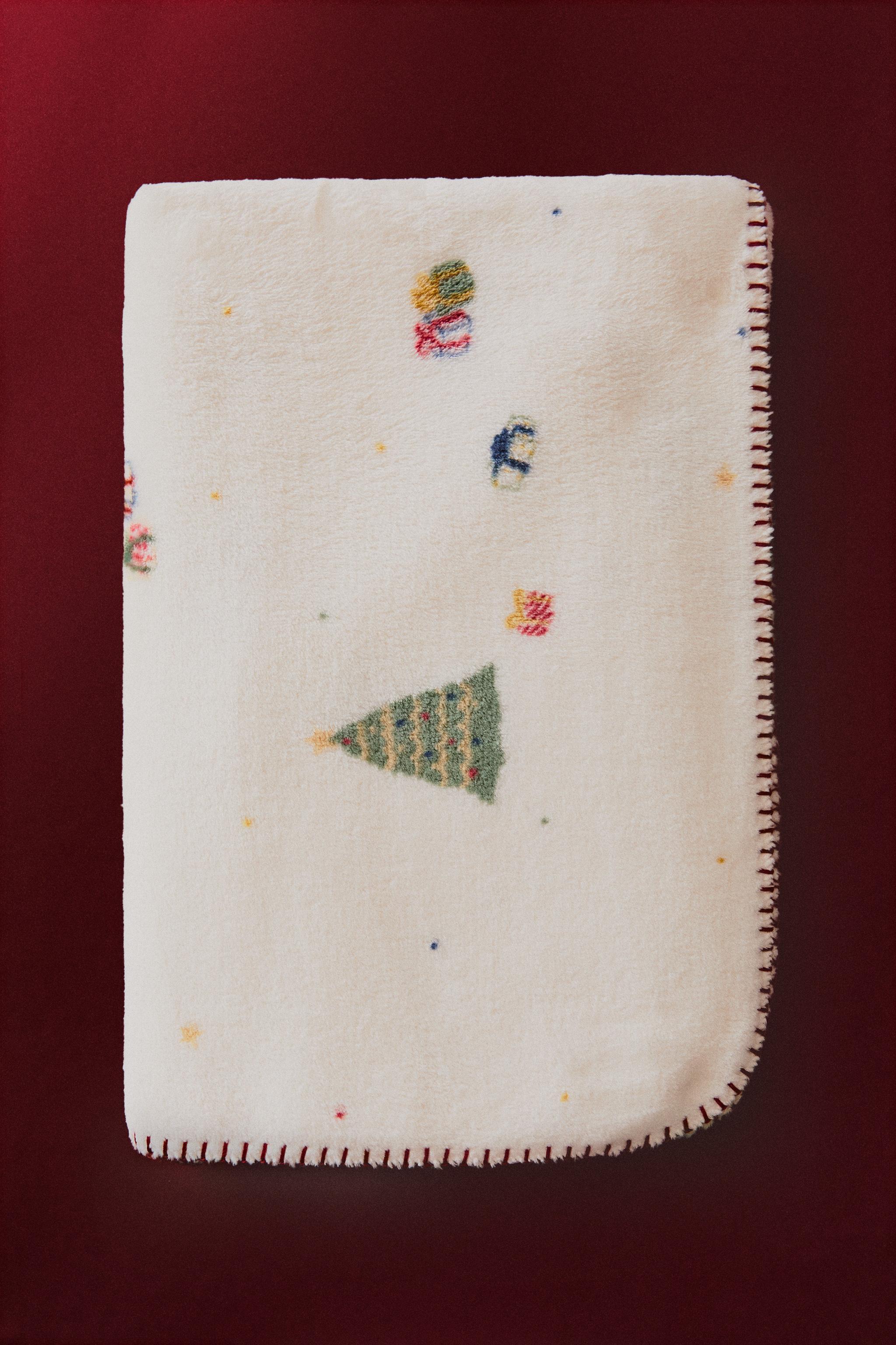 KIDS CHRISTMAS TREE BLANKET