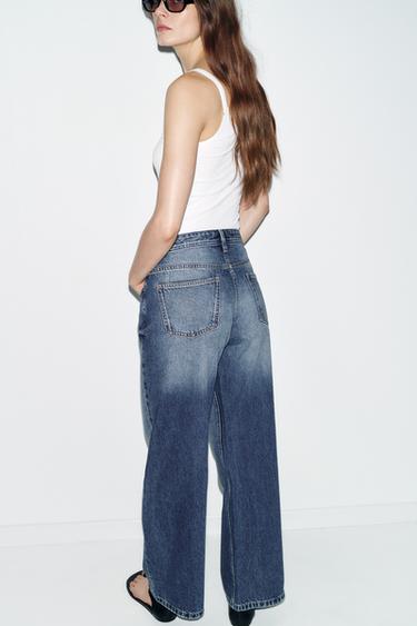 JEAN Z1975 DROIT TAILLE BASSE - Bleu de Zara - Image 6