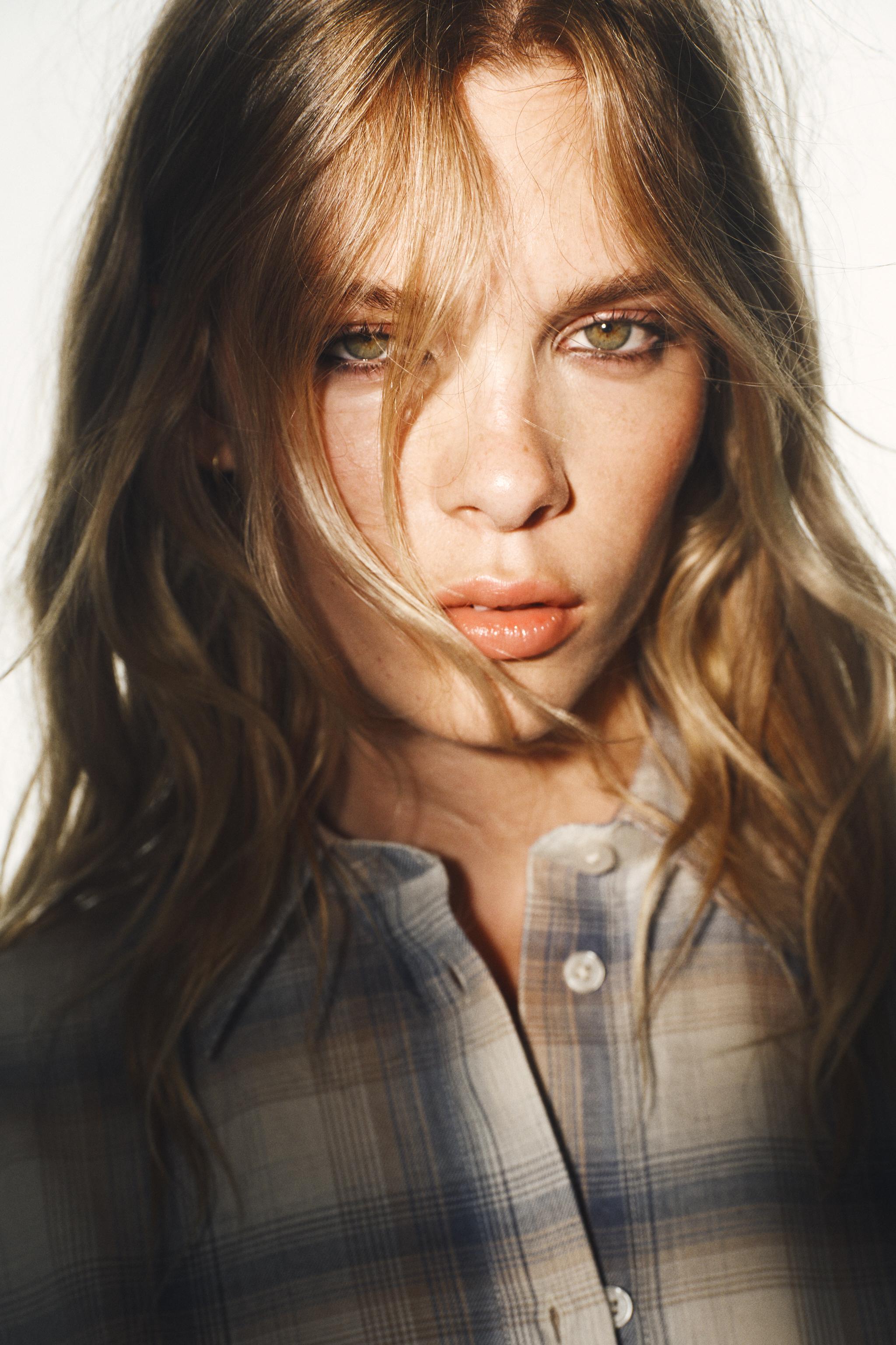 OVERSIZED PLAID POCKET SHIRT