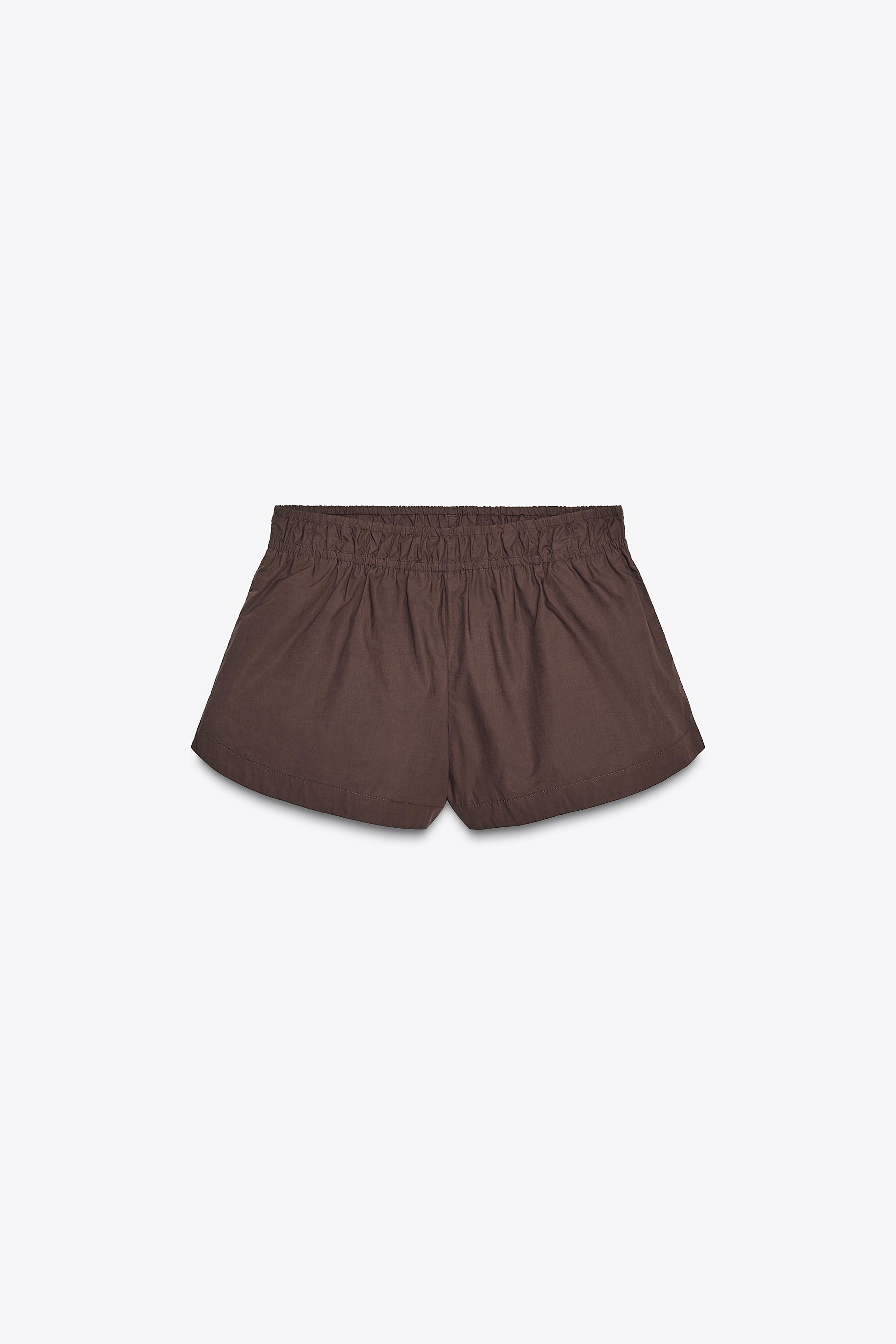SHORT MINI POPELINE