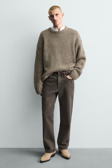 КОЖАНЫЕ САПОГИ С РЕМЕШКАМИ — Бежевый от Zara