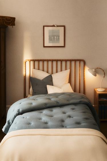 Zara KIDS' COTTON SPACE QUILT - 藍色