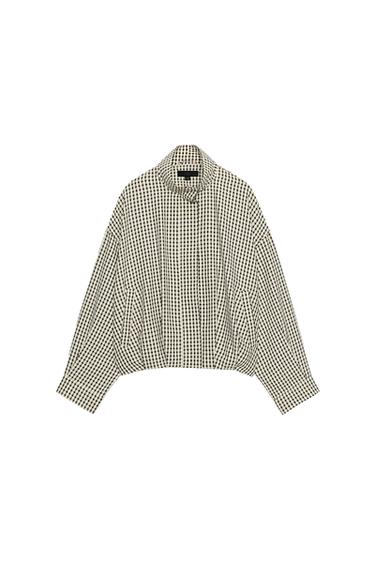 CHECK BOMBER JACKET