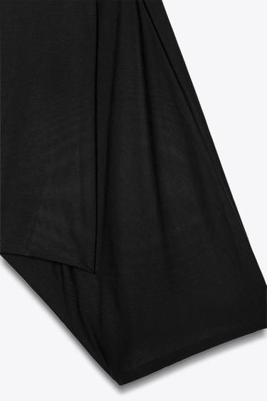 CAPE FLUIDE ASYMÉTRIQUE - Noir de Zara - Image 5