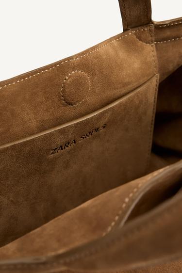 LTHR MN SHPPR - Chocolat de Zara - Image 7