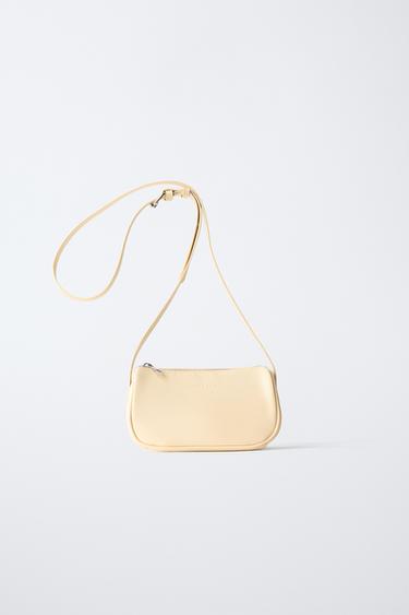 ЧАНТА С ДЪЛГА ДРЪЖКА БАЗОВ МОДЕЛ - Жълто от Zara