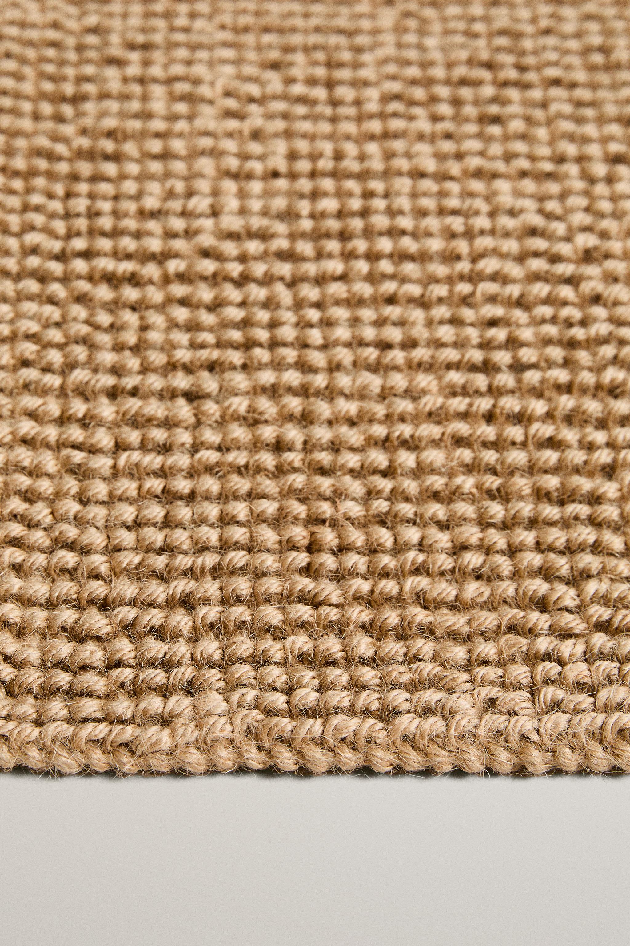 PLAIN JUTE DOORMAT - Light beige | ZARA Canada