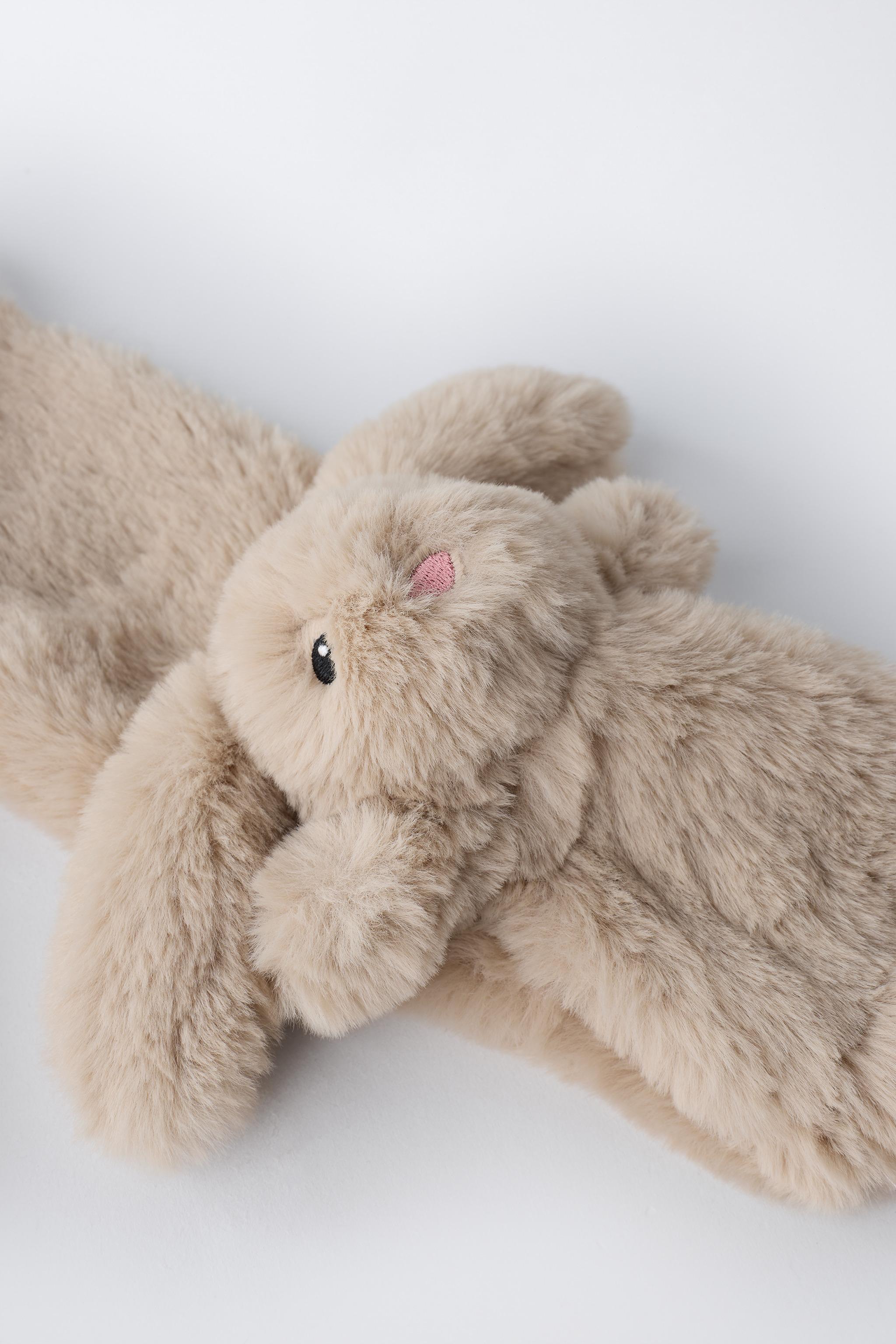 ÉCHARPE EFFET FOURRURE LAPIN