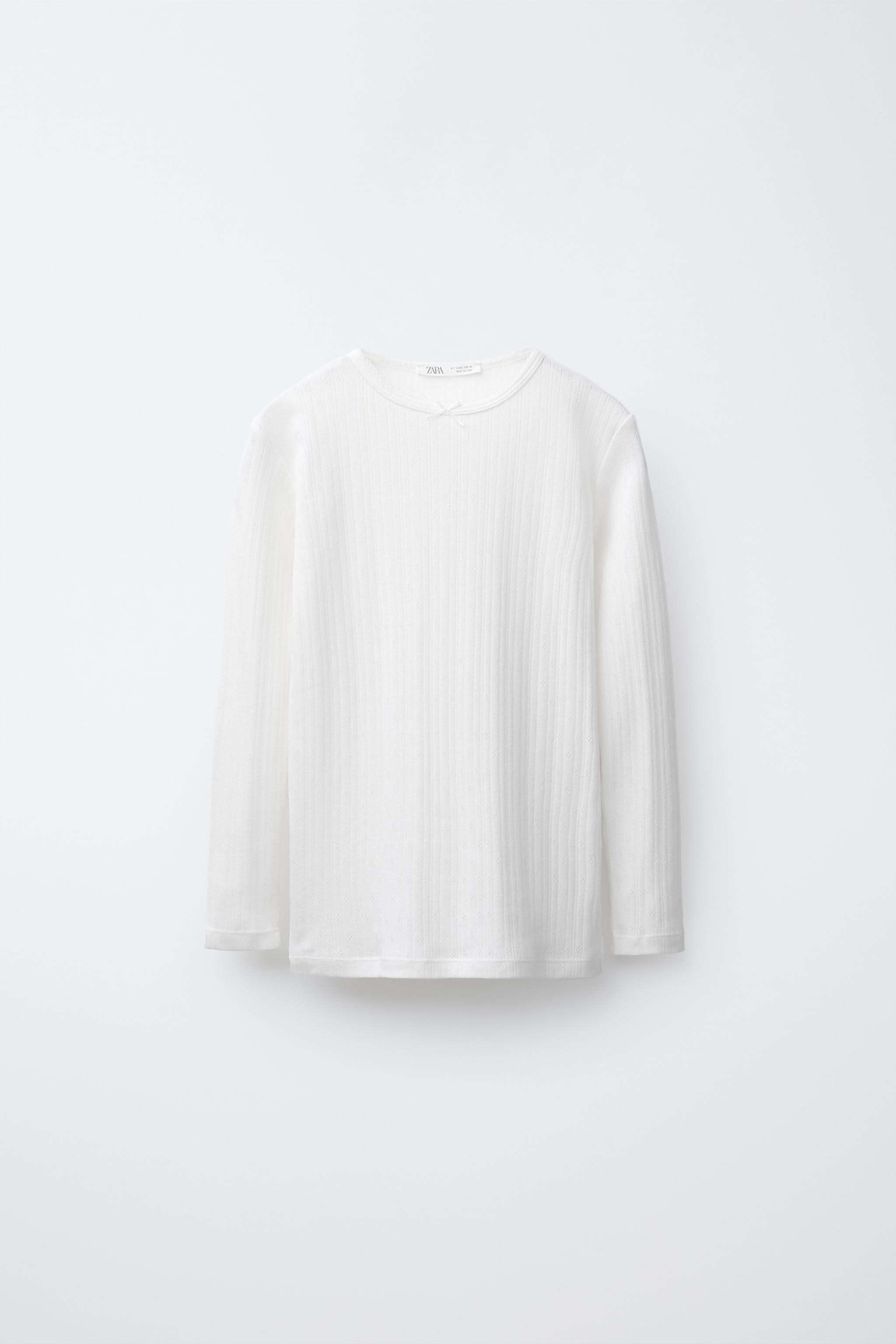 6 YEARS/ TWO-PACK OF POINTELLE T-SHIRTS
