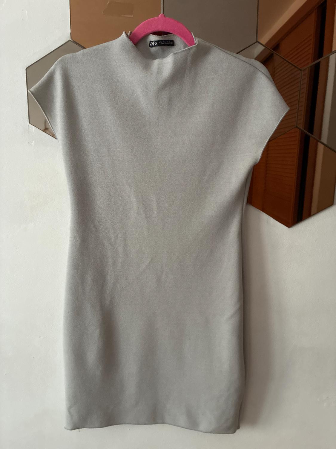 SHORT STRETCH KNIT DRESS - Image 2