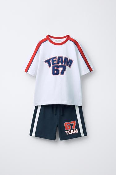 6-14 YEARS/ NUMBER PRINT PYJAMAS - White by Zara