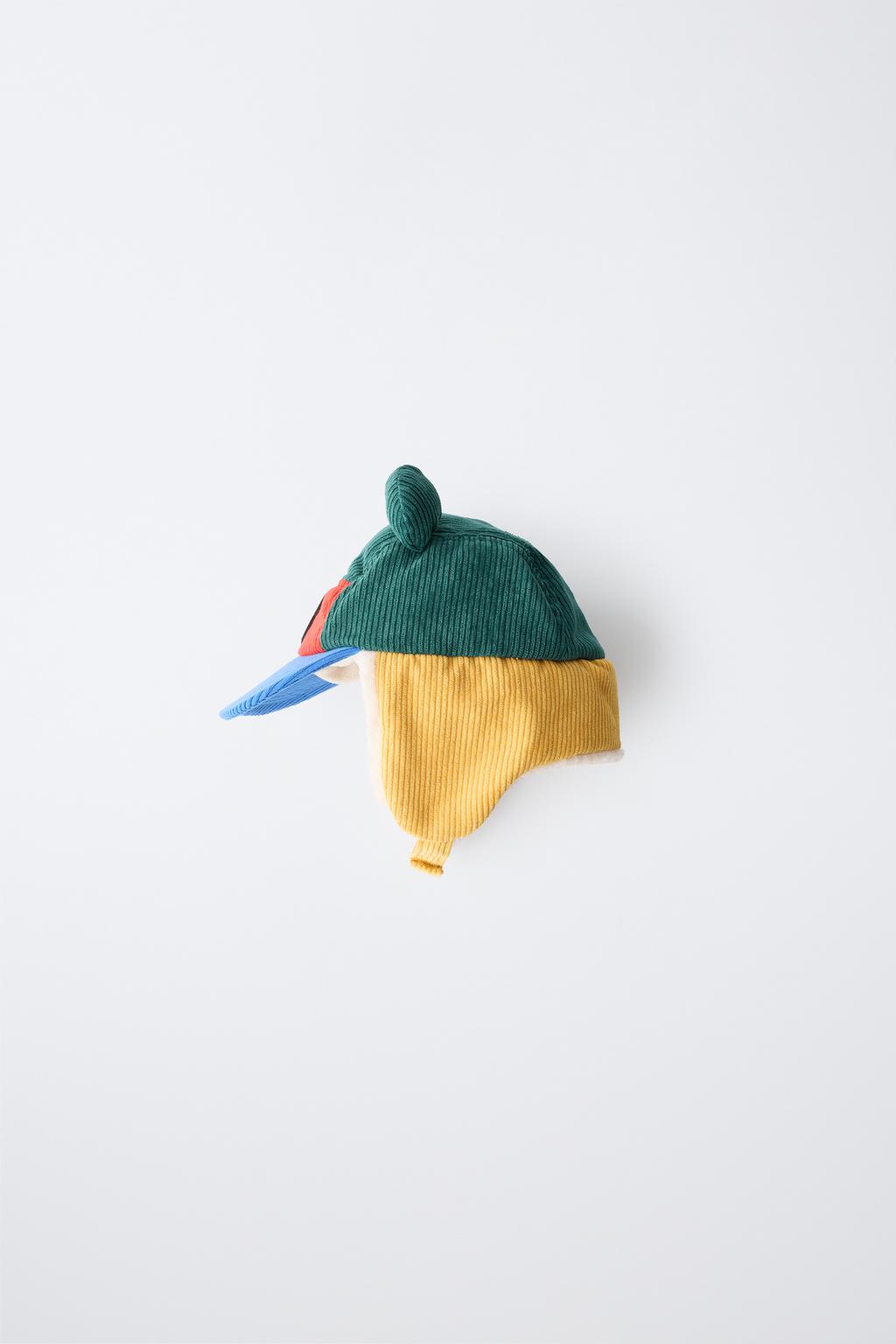 MICKEY MOUSE © DISNEY COLOURBLOCK CORDUROY EARMUFF HAT