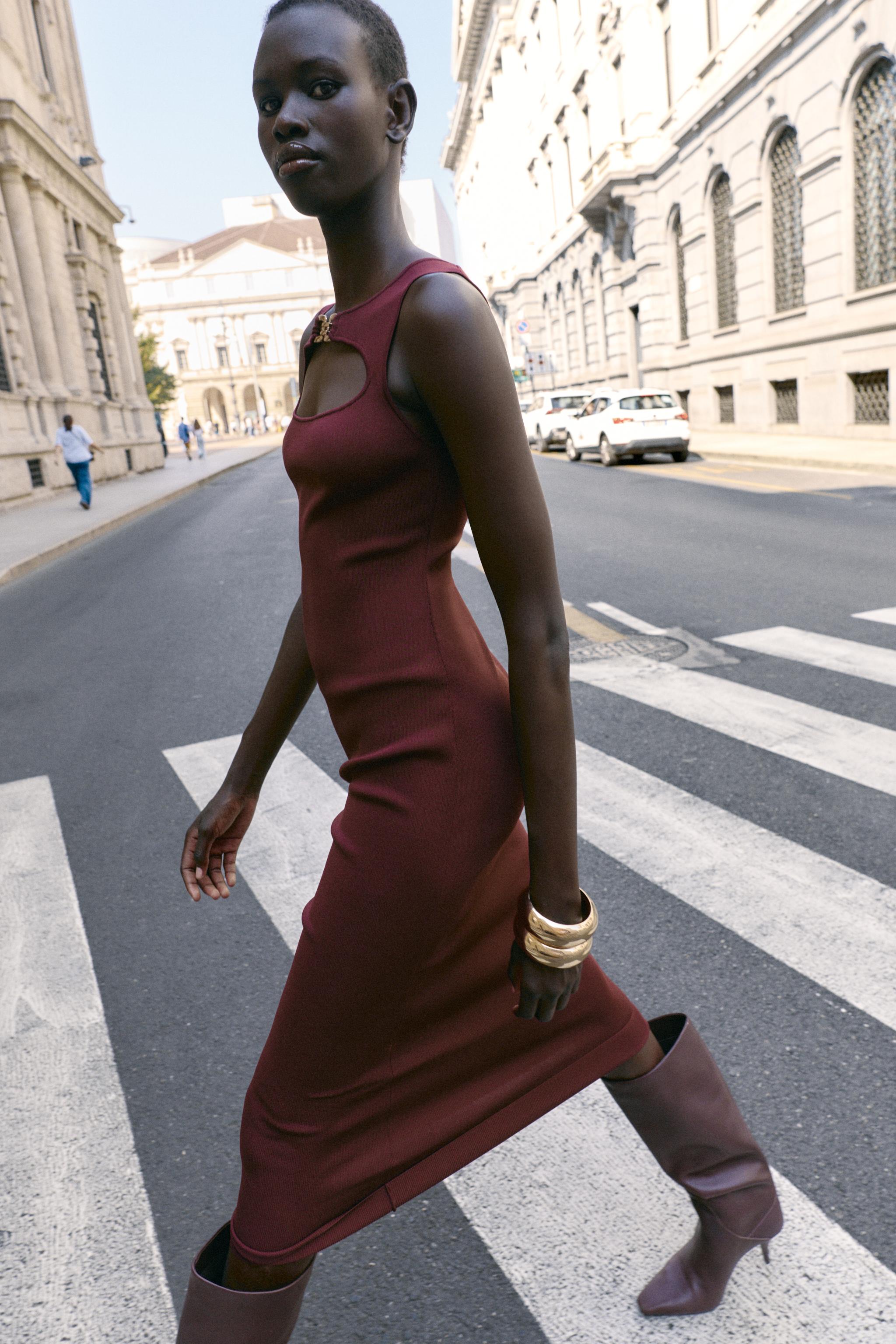 カットアウトドレスワンピース – レディース | ZARA 日本