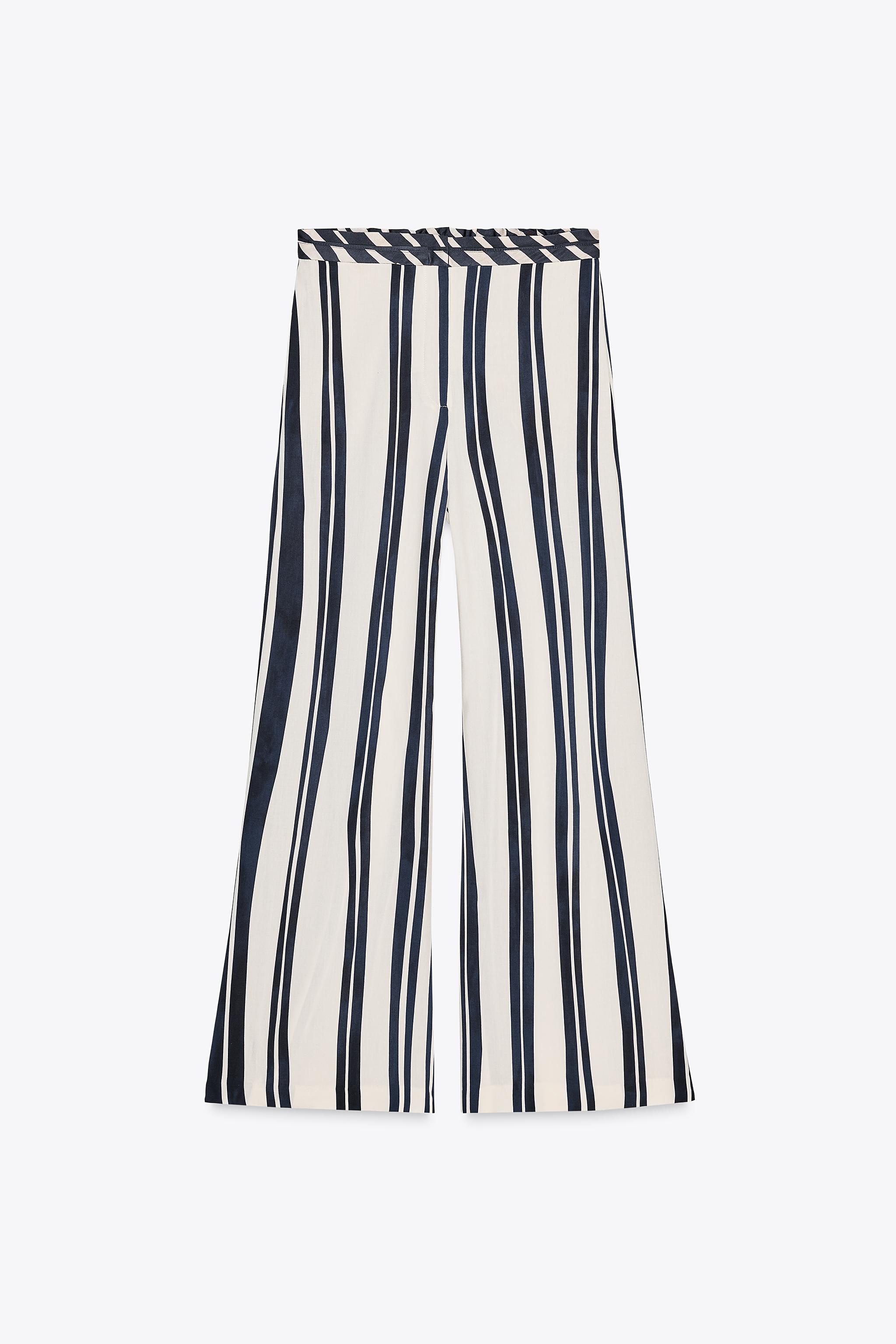 レディースストライプパンツ | ZARA 日本