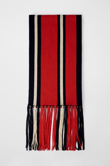 STRIPED SCARF BOBBY GILLESPIE X ZARA - Multicoloured by Zara