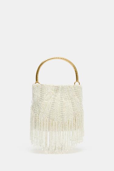 BOLSO DE MAN APLIQUES - Cru de Zara