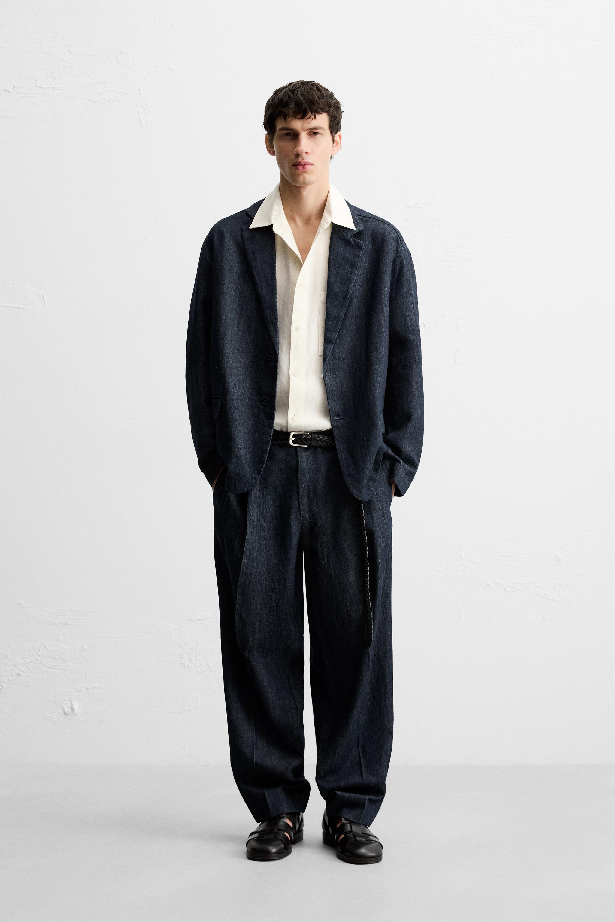 ☆ドイツ発*ZARA*新作*ワイドレッグクロップドデニム/WH☆ org.jpg
