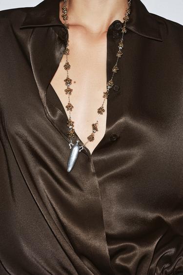COLLIER COMBINÉ POT - Or / Argent de Zara - Image 1