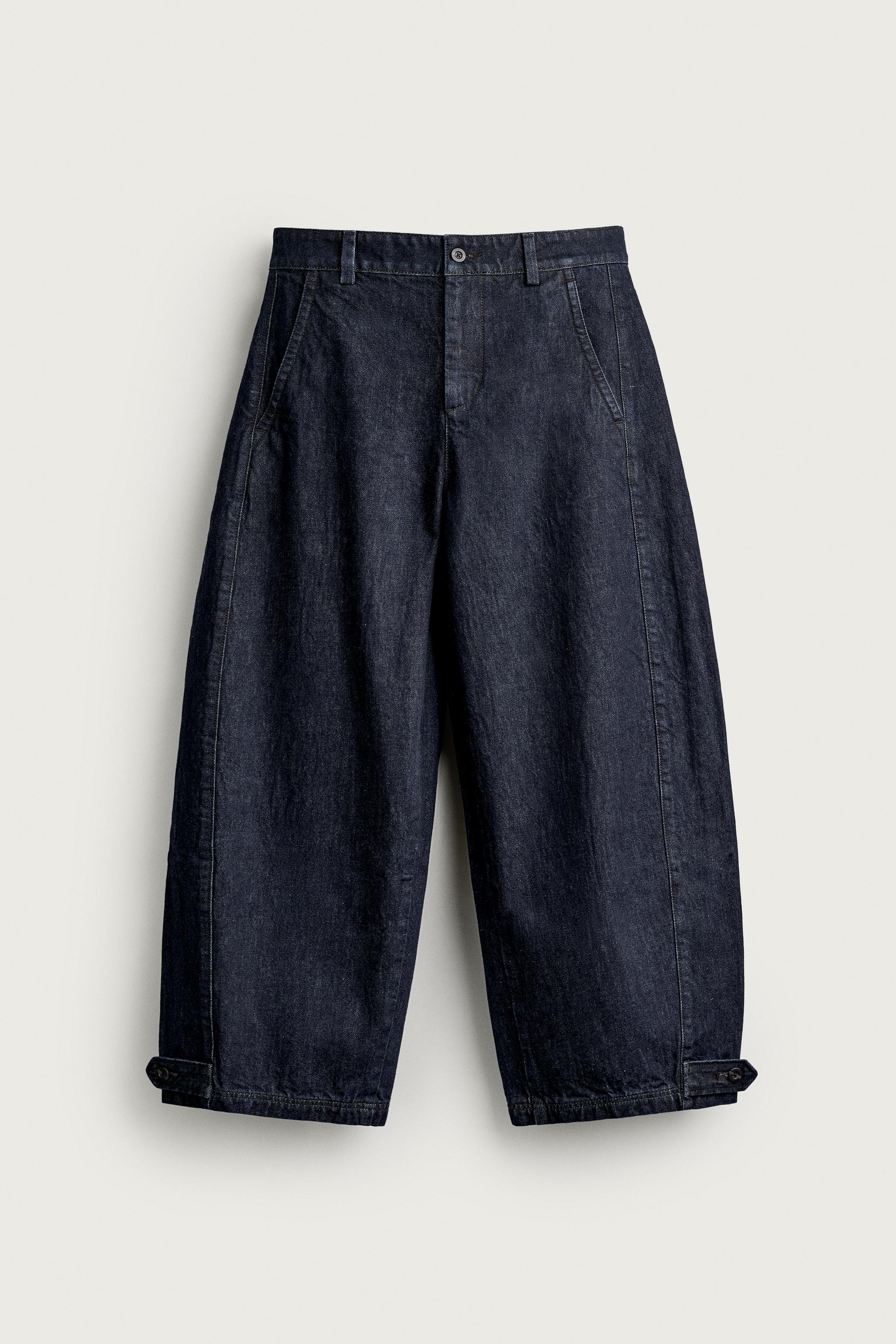 Zara YAN BANTLI BALON FIT JEAN görsel 6