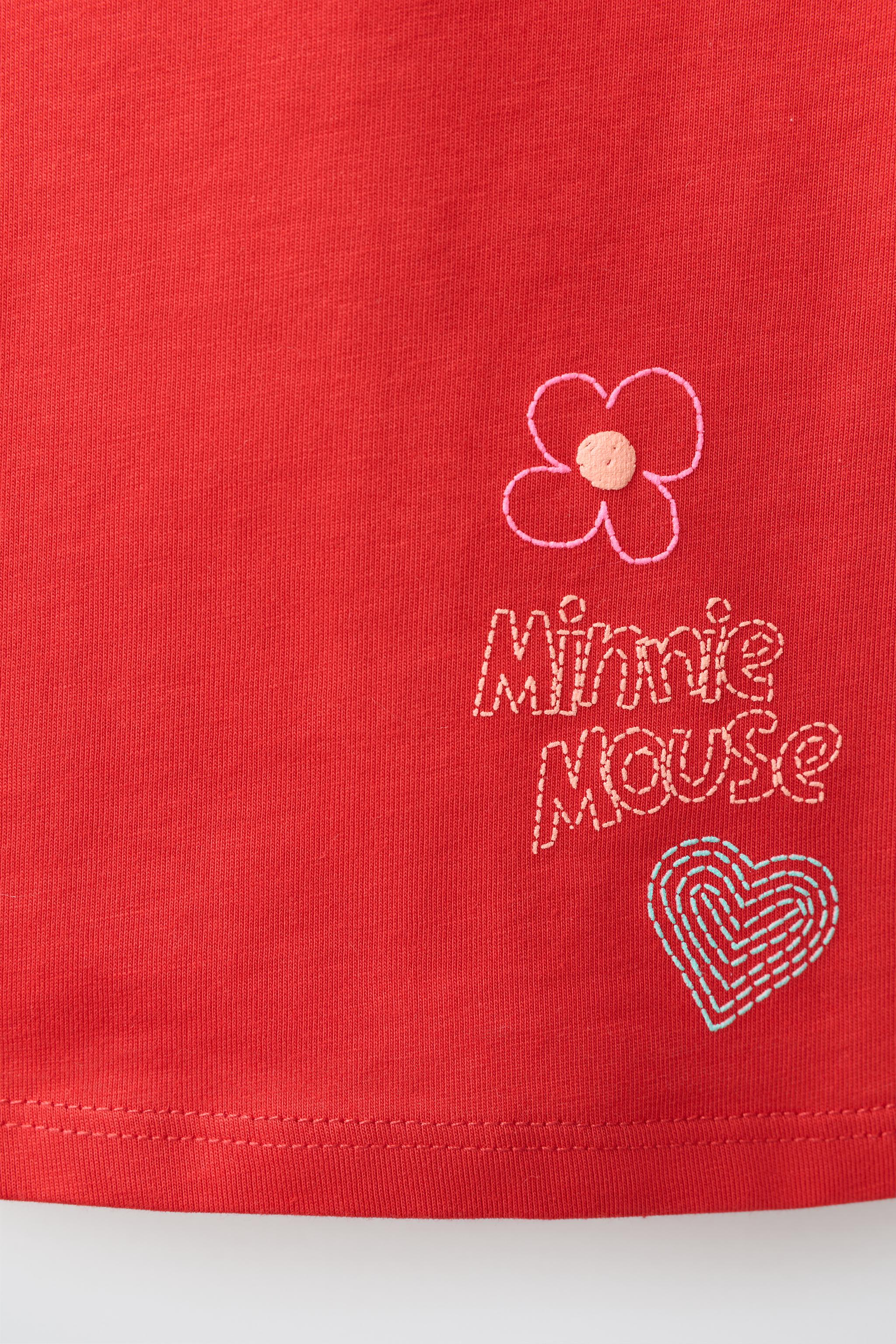Детские футболки Zara MINNIE MOUSE © DISNEY T-SHIRT — фото 5