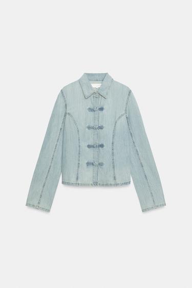 CAMISA NUDOS - Azul de Zara - Imagen 0