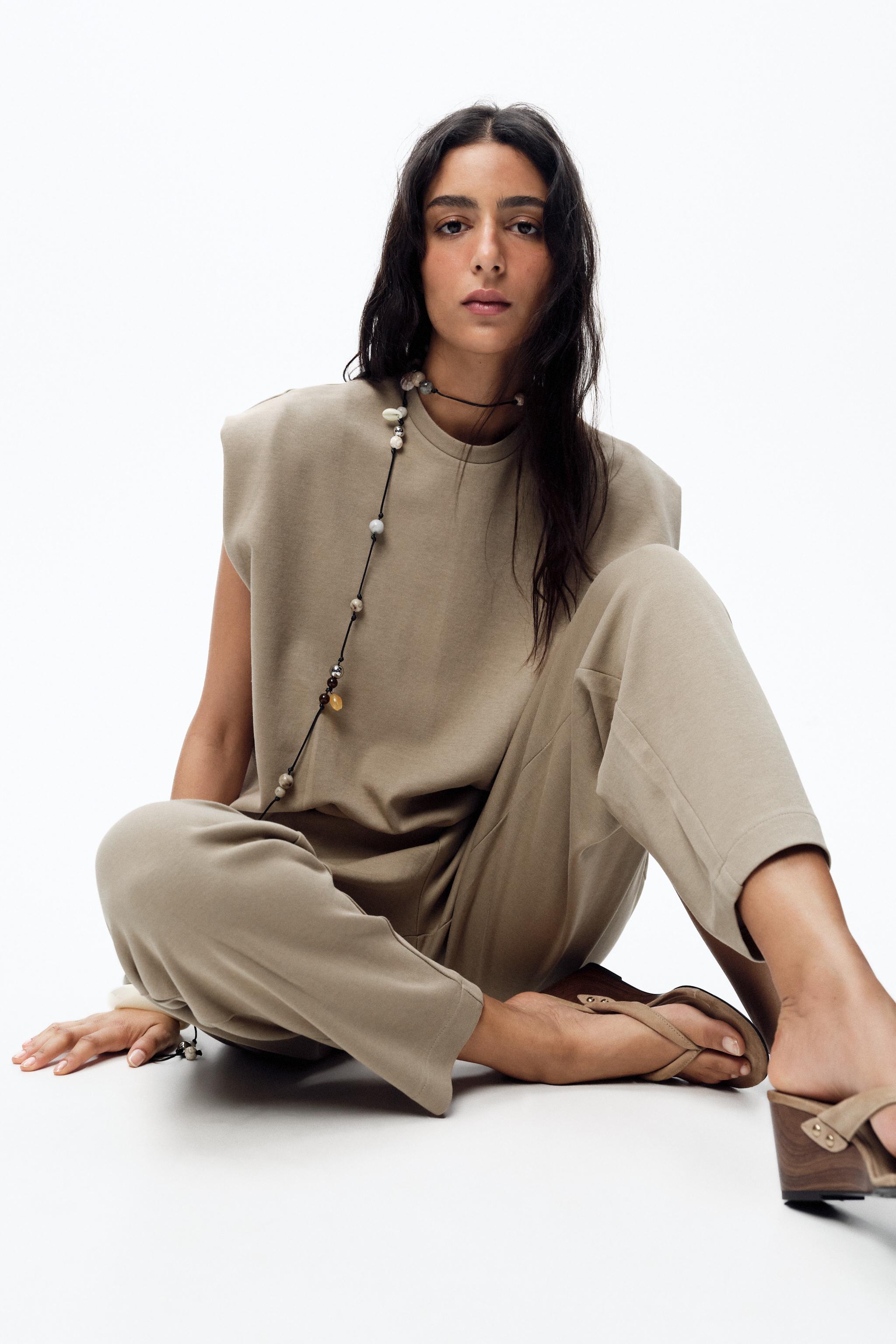 レディースブラウンパンツ | ZARA 日本