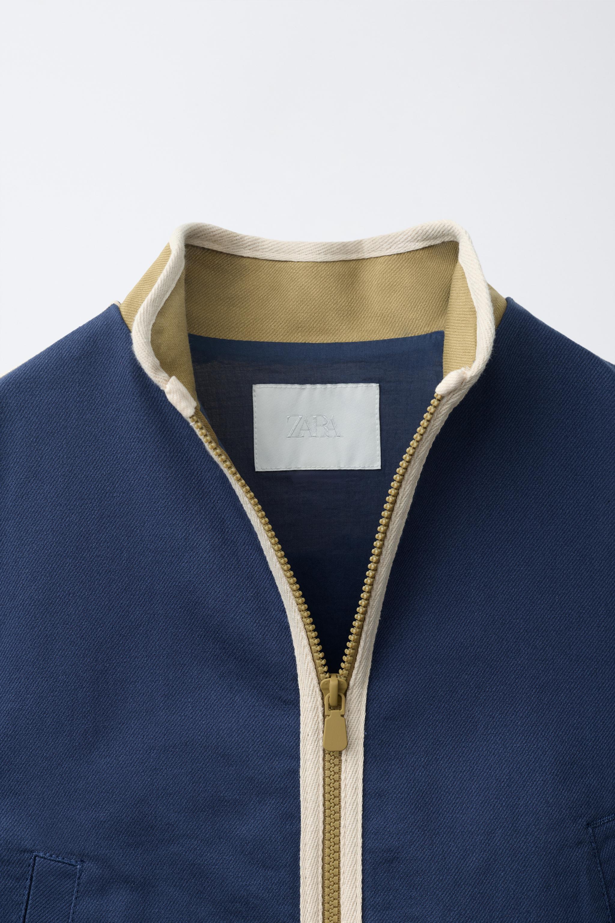 BLOUSON COLOR BLOCK