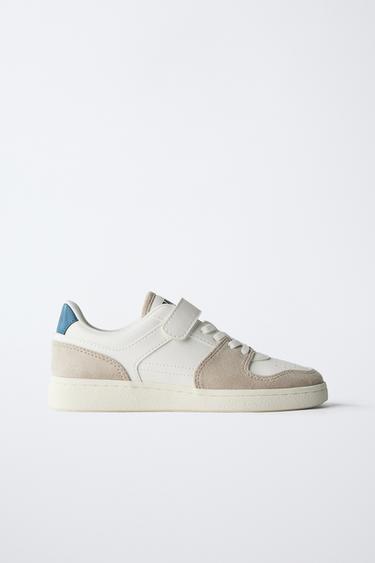 TENIS TIRA - Blanco de Zara
