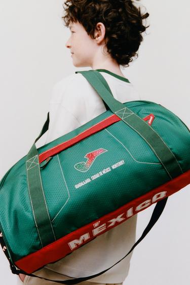 Zara JOMA© MEXICO WORLD CUP BOWLING BAG - Green