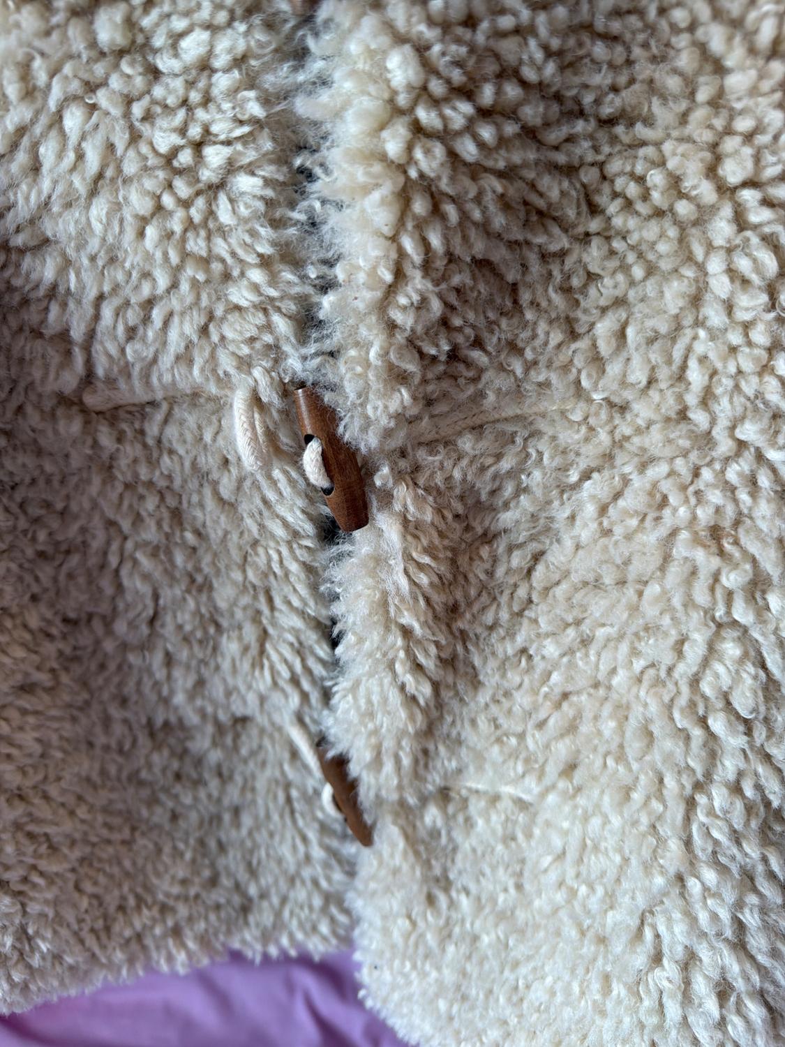 FAUX SHEARLING TOGGLE JACKET - Image 2