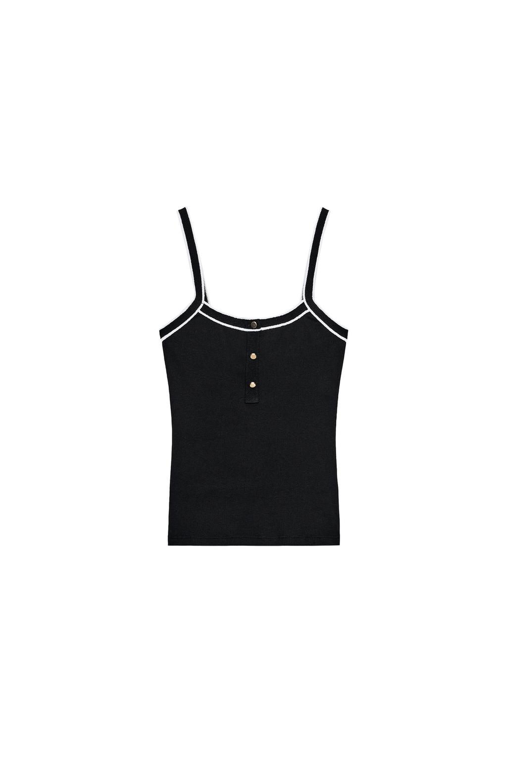 CONTRAST TRIM CAMISOLE - image 3