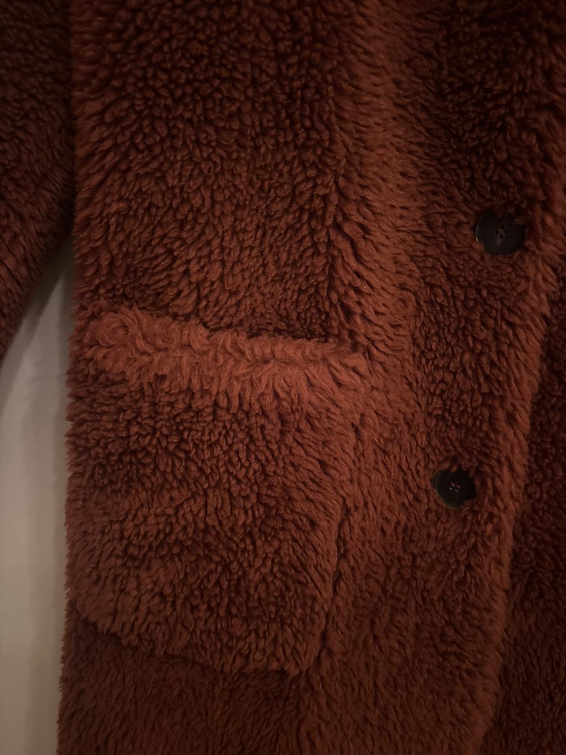 DOUBLE FACED FAUX FUR COAT - Image 5