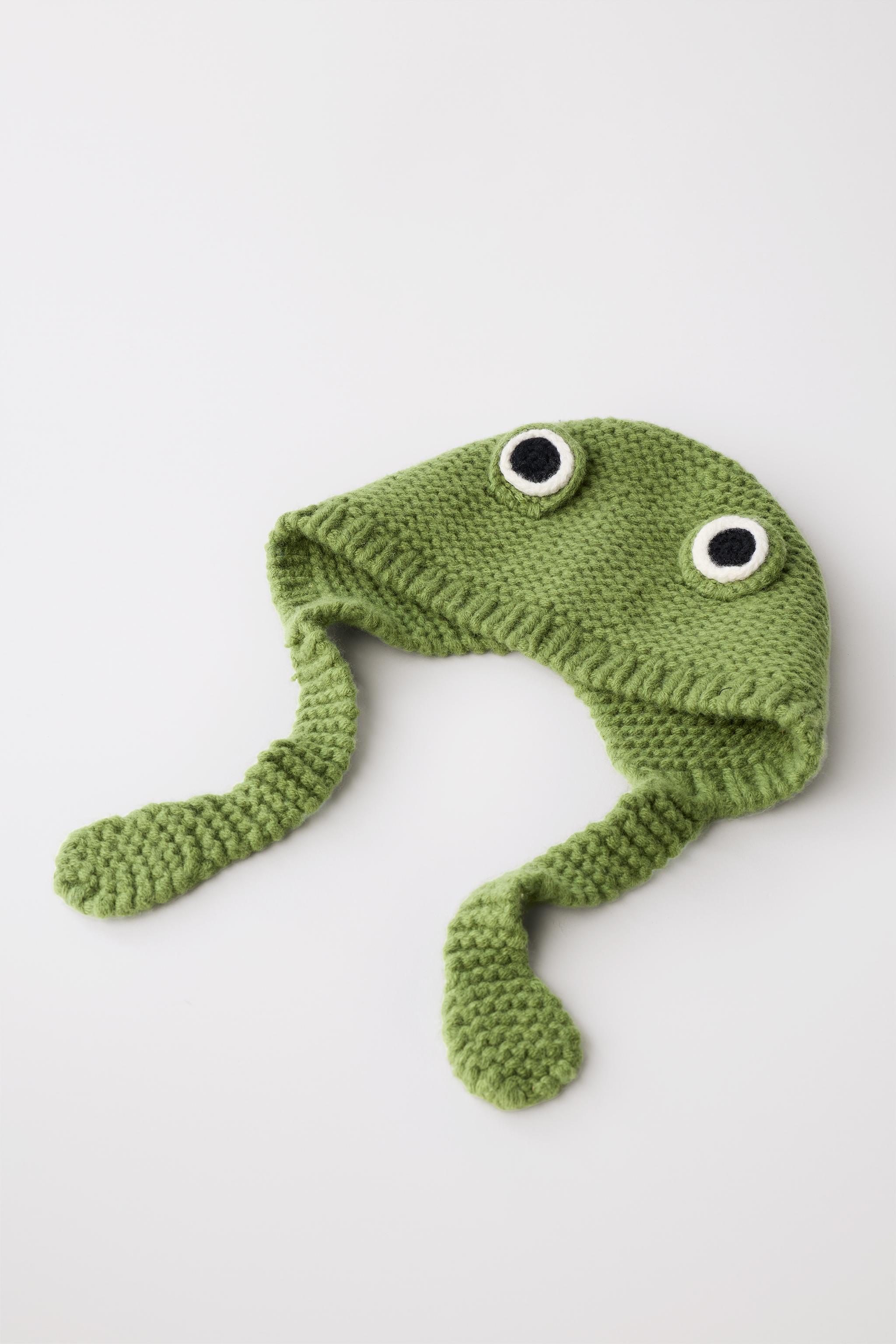 100% WOOL FROG HAT LIMITED EDITION