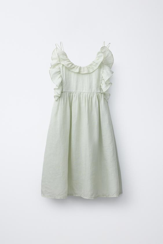 green emerald velvet dress Zara Green Mini Dress – OWNI