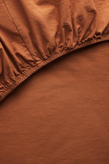 KIDS' DYED FITTED SHEET - Brick by Zara - Image 4