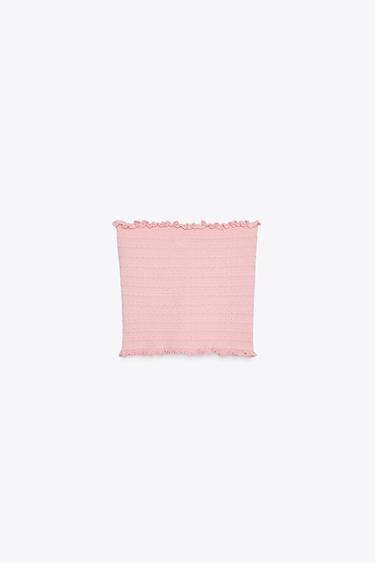 KNIT BANDEAU TOP - Pink by Zara - Image 7