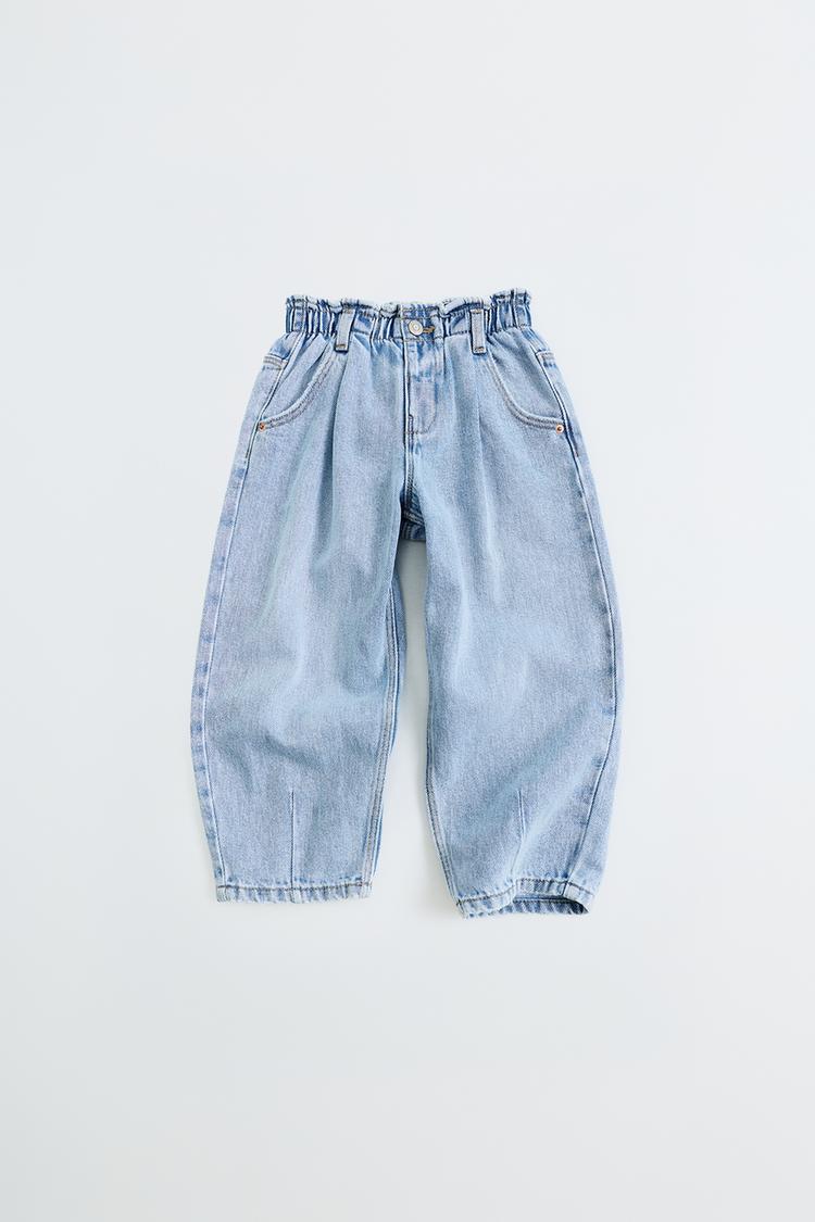 JEANS BAGGY PAPERBAG BOLSILLOS CORAZÓN