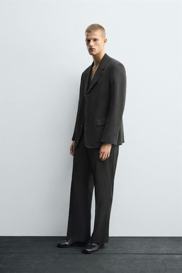 COSTUME STRUCTURÉ ÉDITION LIMITÉE - ÉCRU-BLANC de Zara - Image 1