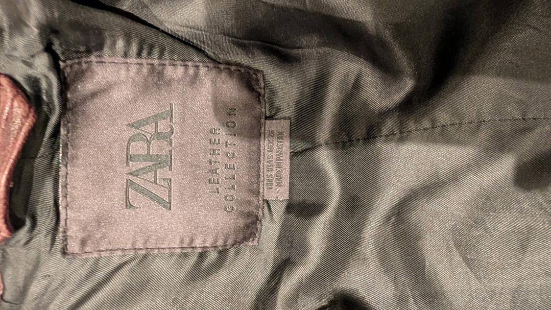 ZW COLLECTION LIMITED EDITION 100% LEATHER JACKET - Image 3