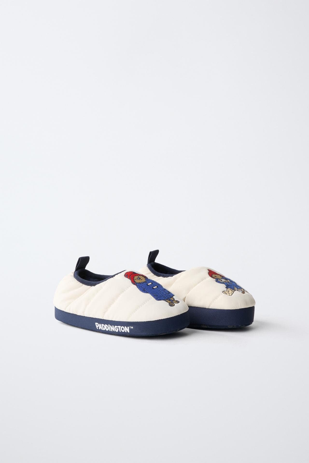 PADDINGTON™ PADDED SLIPPERS — White