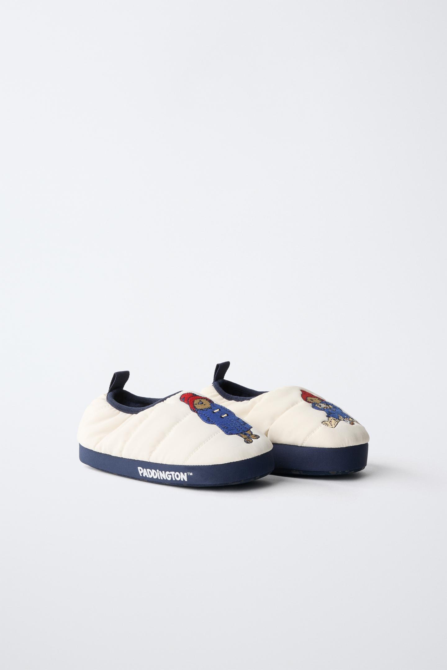 Детские тапочки Zara Paddington™ Padded, цвет: Белый — фото 2
