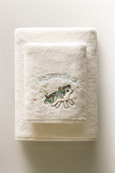 SERVIETTE ÉPONGE MY LITTLE PONY© - Crème de Zara